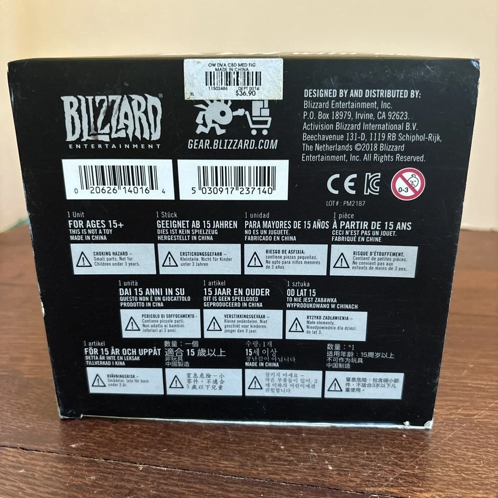 Blizzard Cute But Deadly D.Va With‎ Meka Overwatch Figure - Removable DVA NOB